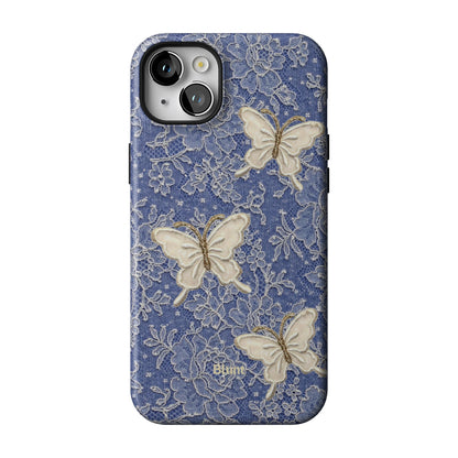 Blue Lace Butterfly iPhone Case gallery - Iphone_14_Mini_Air_Plus_1