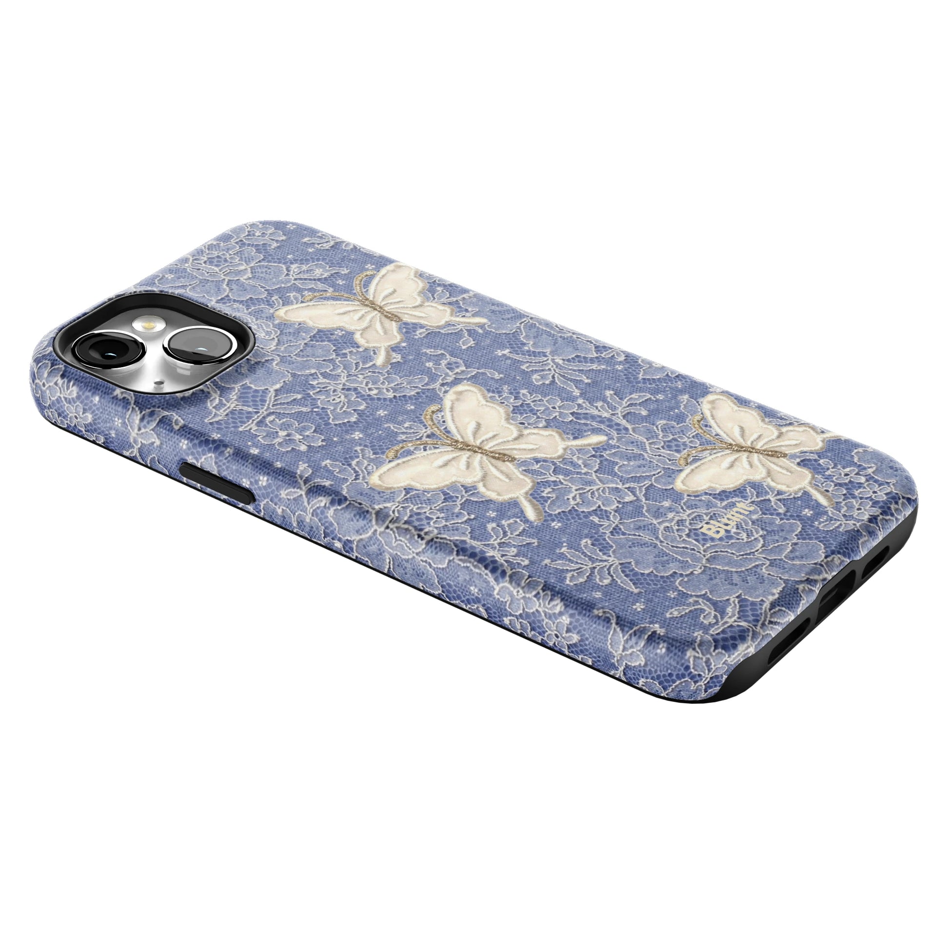 Blue Lace Butterfly iPhone Case gallery - Iphone_14_Mini_Air_Plus_2