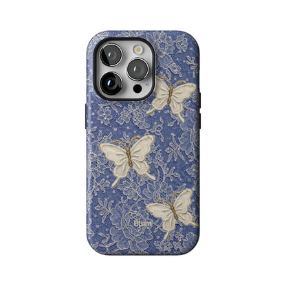 Blue Lace Butterfly iPhone Case gallery - Iphone_14_Pro_1