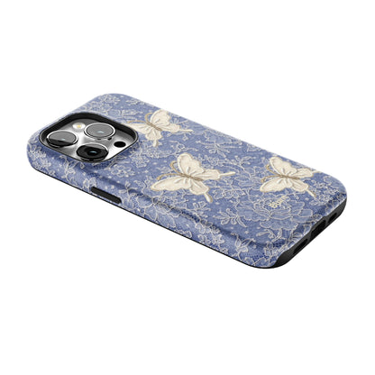 Blue Lace Butterfly iPhone Case gallery - Iphone_14_Pro_2