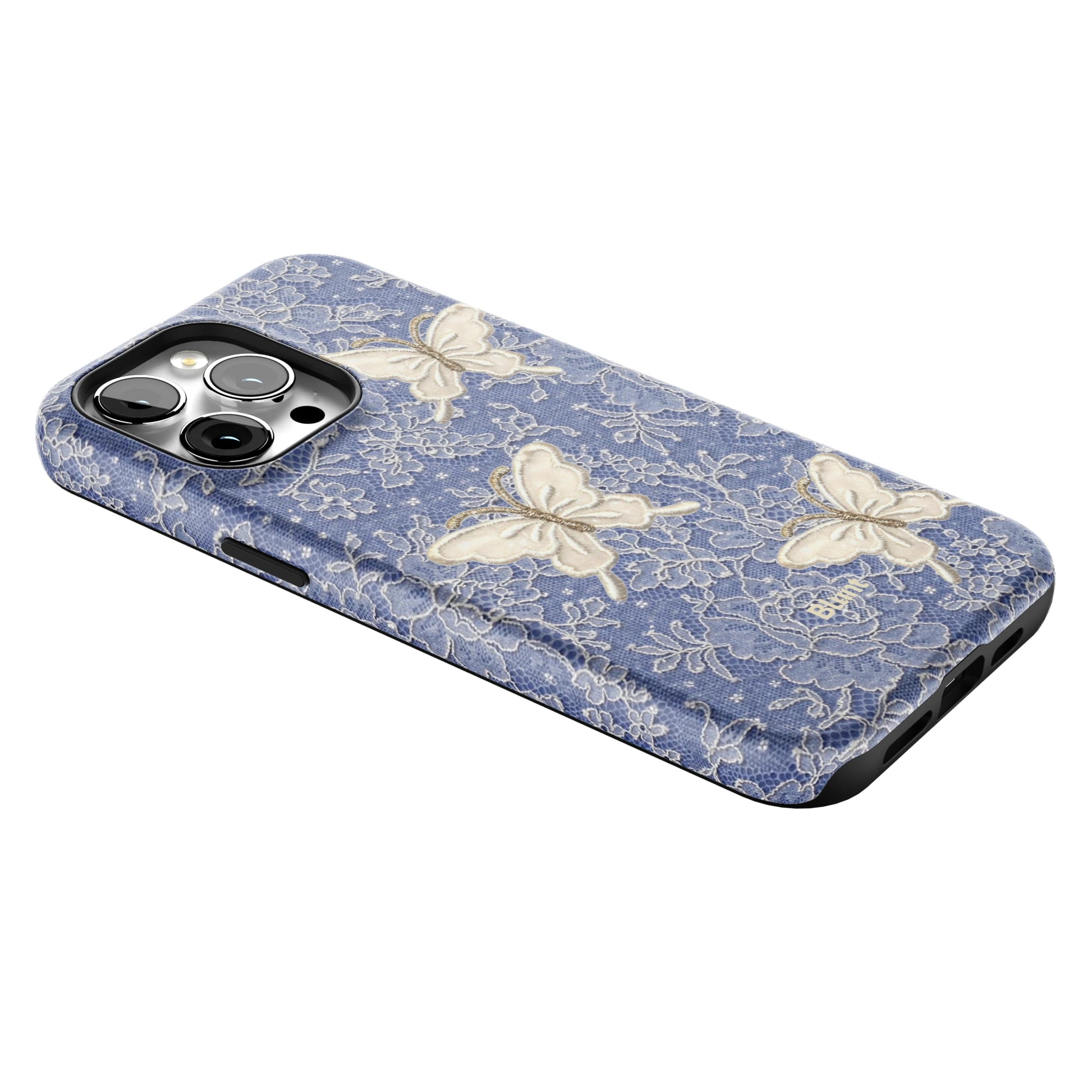 Blue Lace Butterfly iPhone Case gallery - Iphone_14_Pro_Max_2