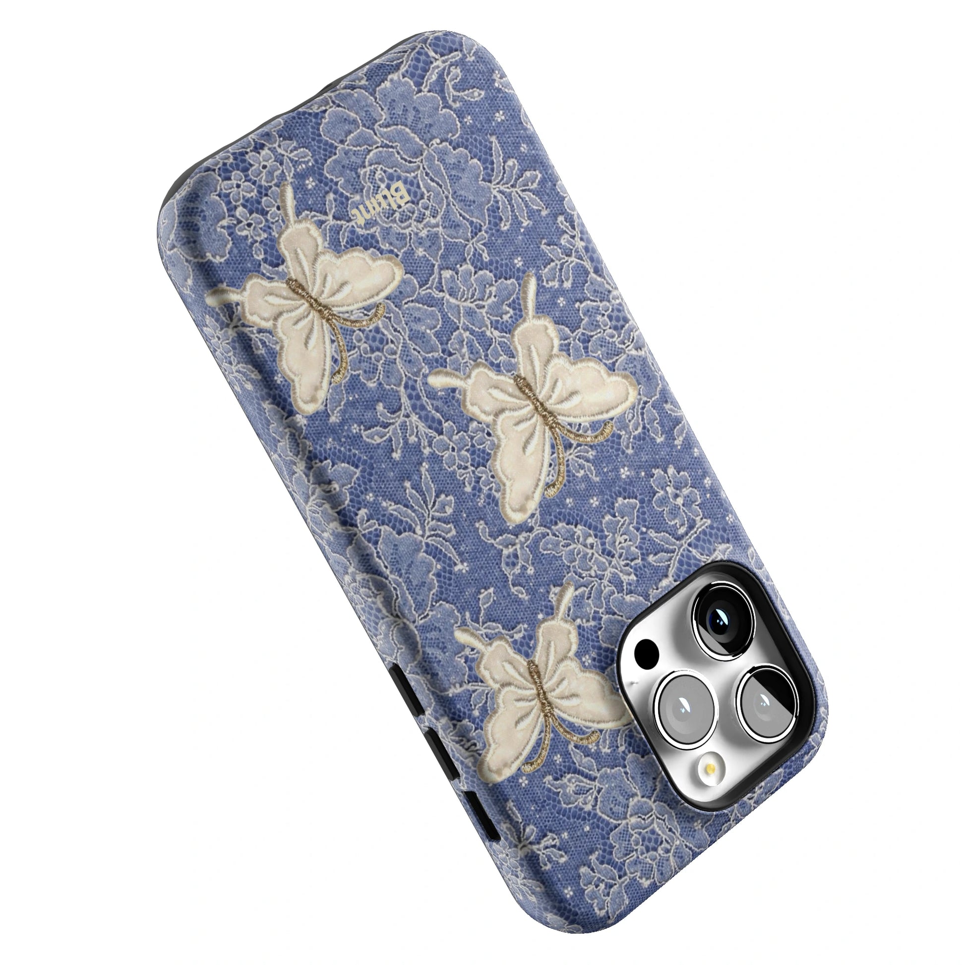 Blue Lace Butterfly iPhone Case gallery - Iphone_14_Pro_Max_5