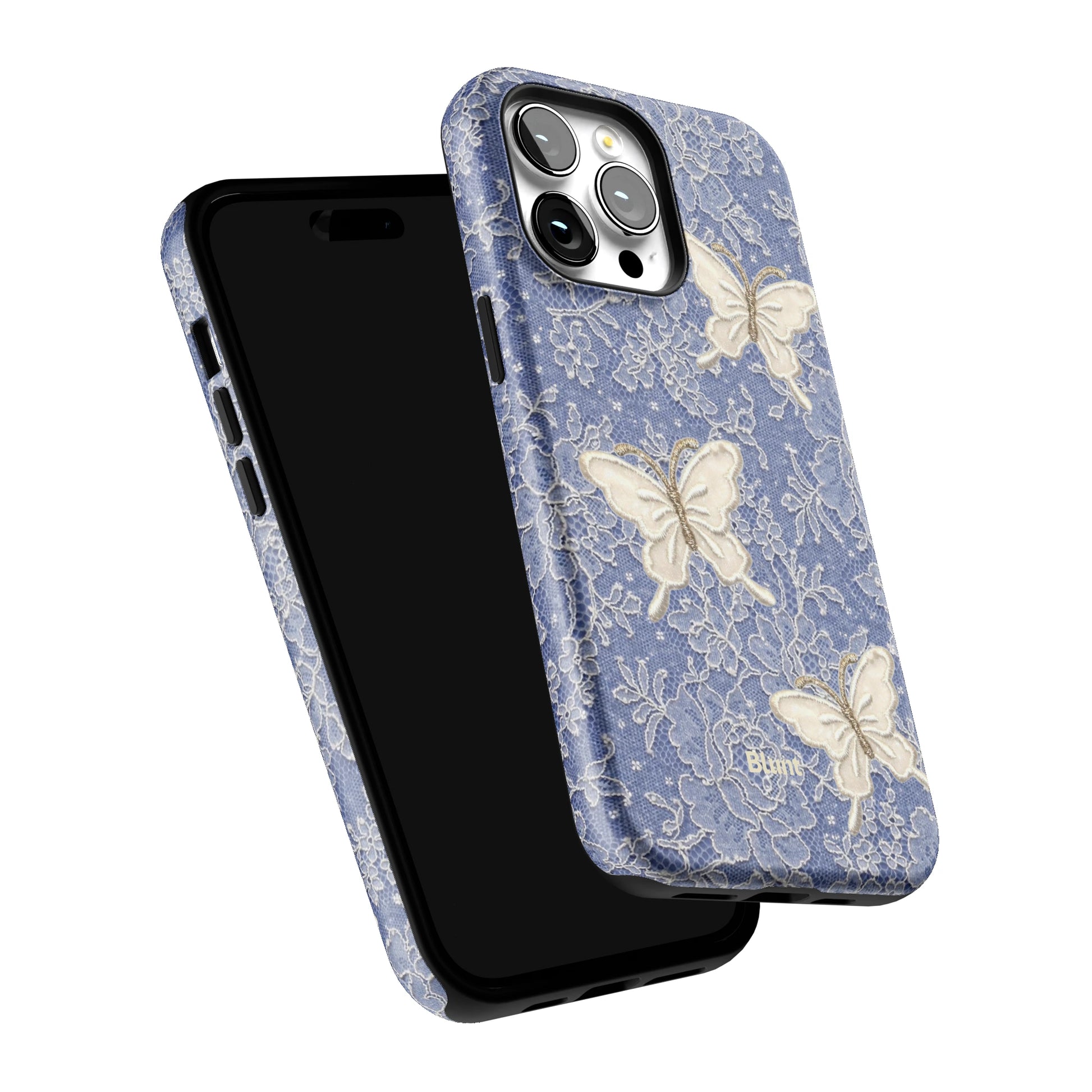 Blue Lace Butterfly iPhone Case gallery - Iphone_14_Pro_Max_6