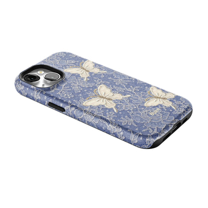 Blue Lace Butterfly iPhone Case gallery - Iphone_15_Iphone_2