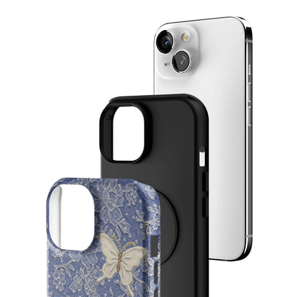 Blue Lace Butterfly iPhone Case gallery - Iphone_15_Iphone_3