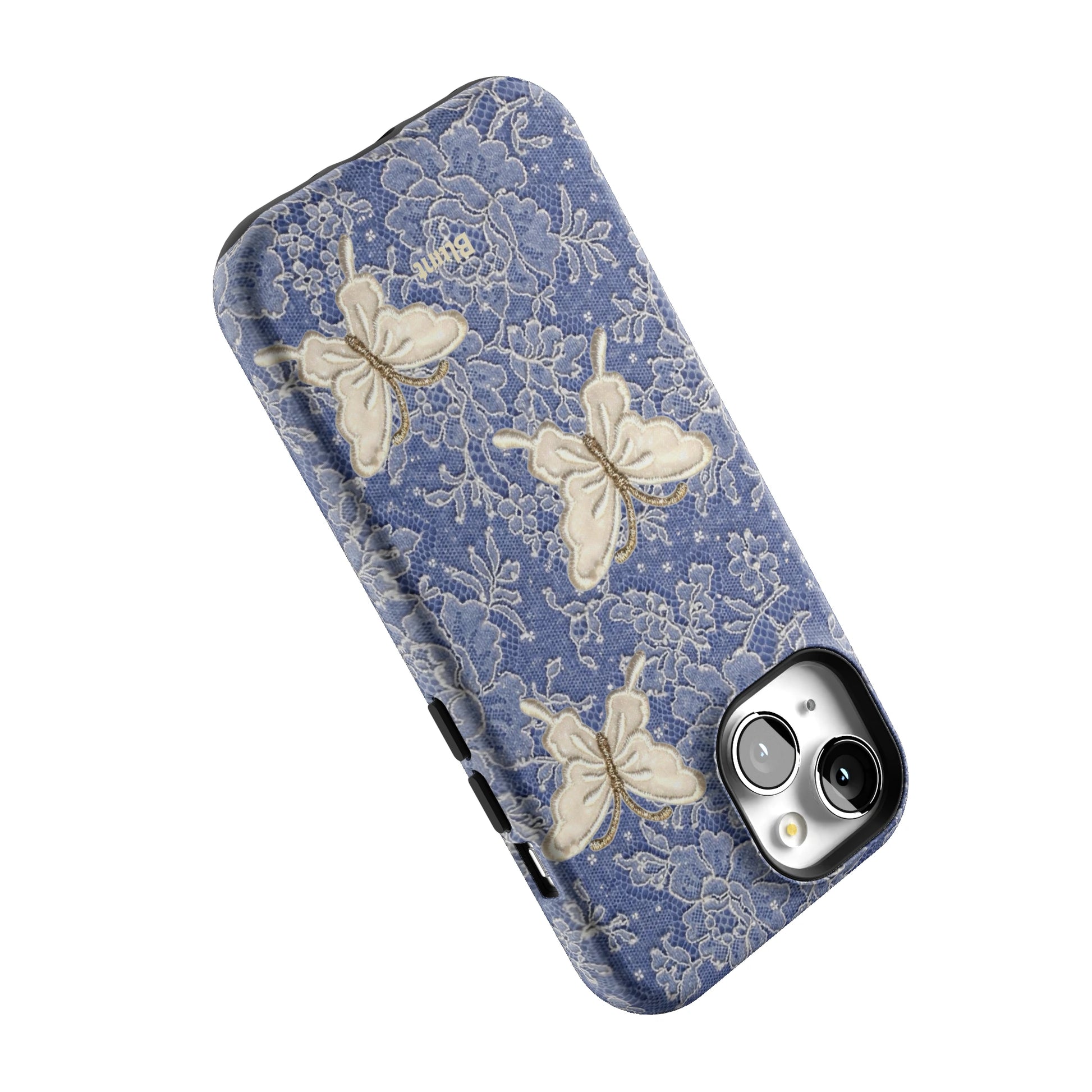 Blue Lace Butterfly iPhone Case gallery - Iphone_15_Iphone_5