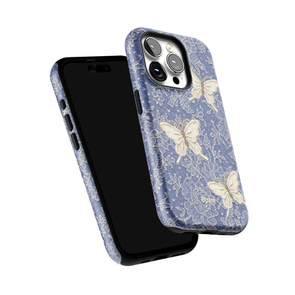 Blue Lace Butterfly iPhone Case gallery - Iphone_15_Pro_6