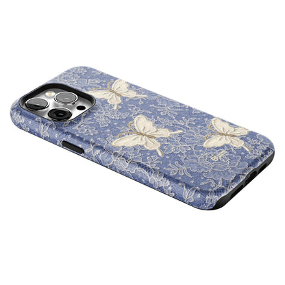 Blue Lace Butterfly iPhone Case gallery - Iphone_15_Pro_Max_2