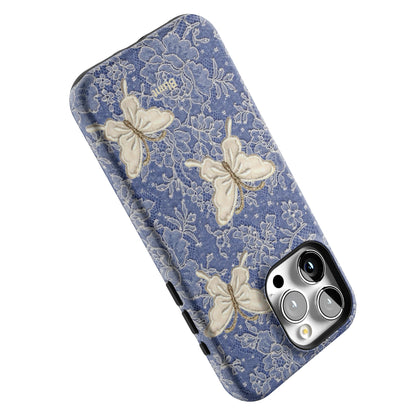 Blue Lace Butterfly iPhone Case gallery - Iphone_15_Pro_Max_5