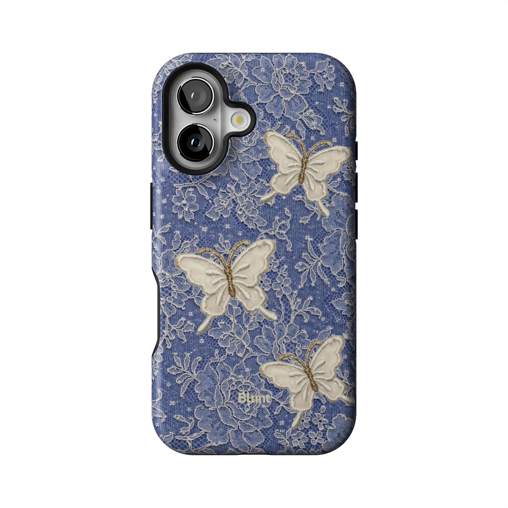 Blue Lace Butterfly iPhone Case gallery - Iphone_16_Iphone_1