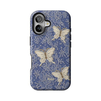 Blue Lace Butterfly iPhone Case gallery - Iphone_16_Iphone_1