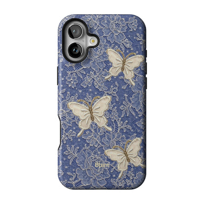 Blue Lace Butterfly iPhone Case gallery - Iphone_16_Mini_Air_Plus_1