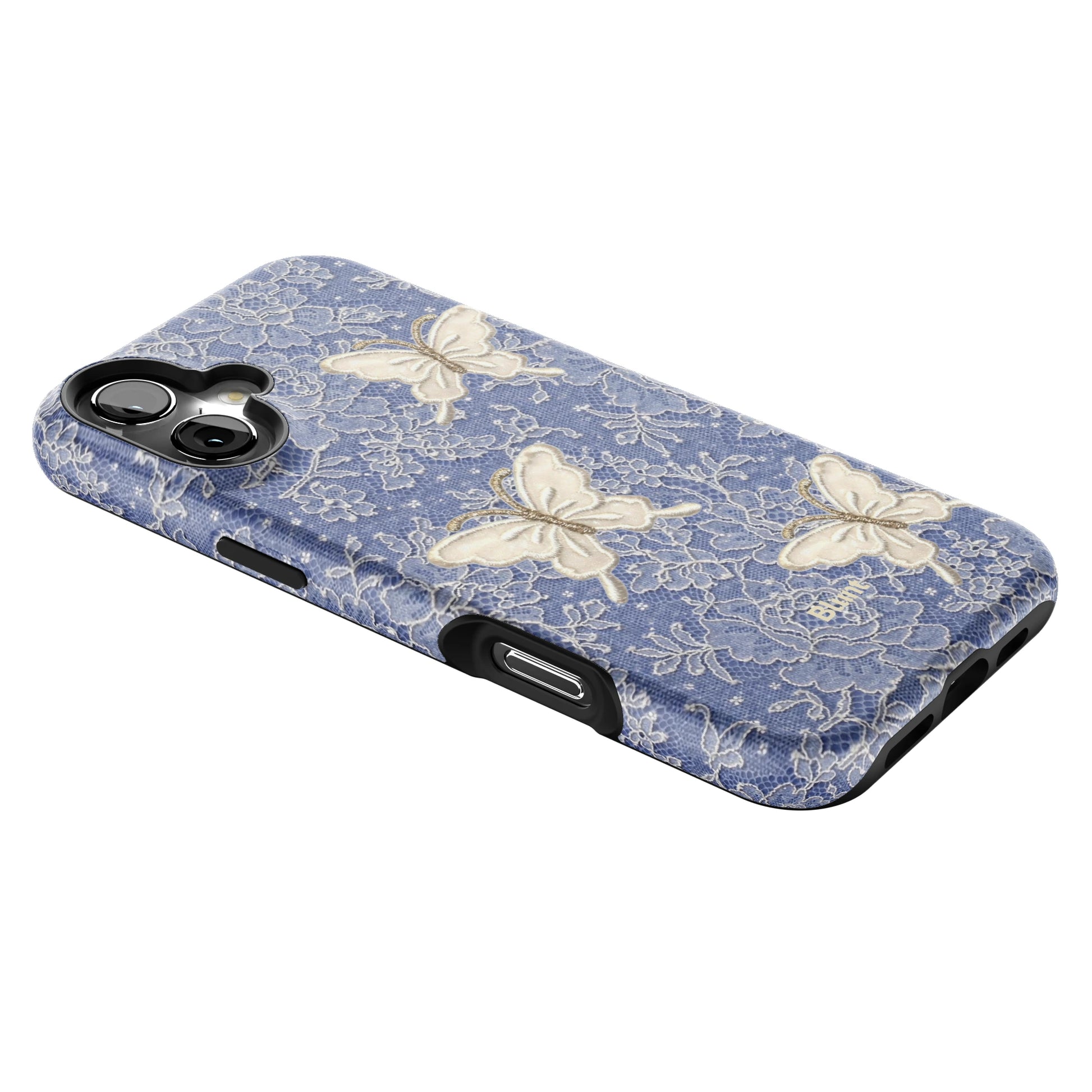 Blue Lace Butterfly iPhone Case gallery - Iphone_16_Mini_Air_Plus_2