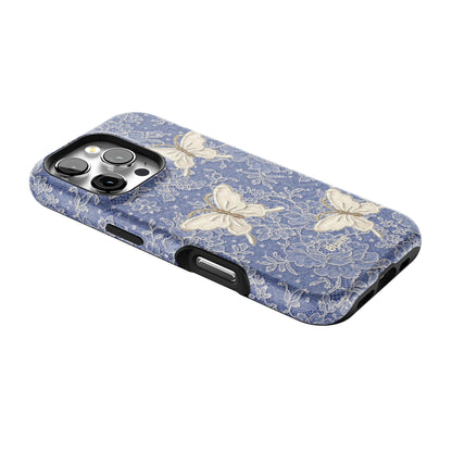 Blue Lace Butterfly iPhone Case gallery - Iphone_16_Pro_2