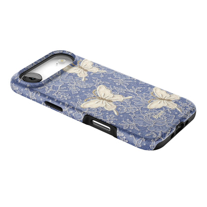 Blue Lace Butterfly iPhone Case gallery - Iphone_17_Air_2