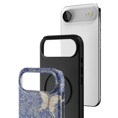 Blue Lace Butterfly iPhone Case gallery - Iphone_17_Air_3
