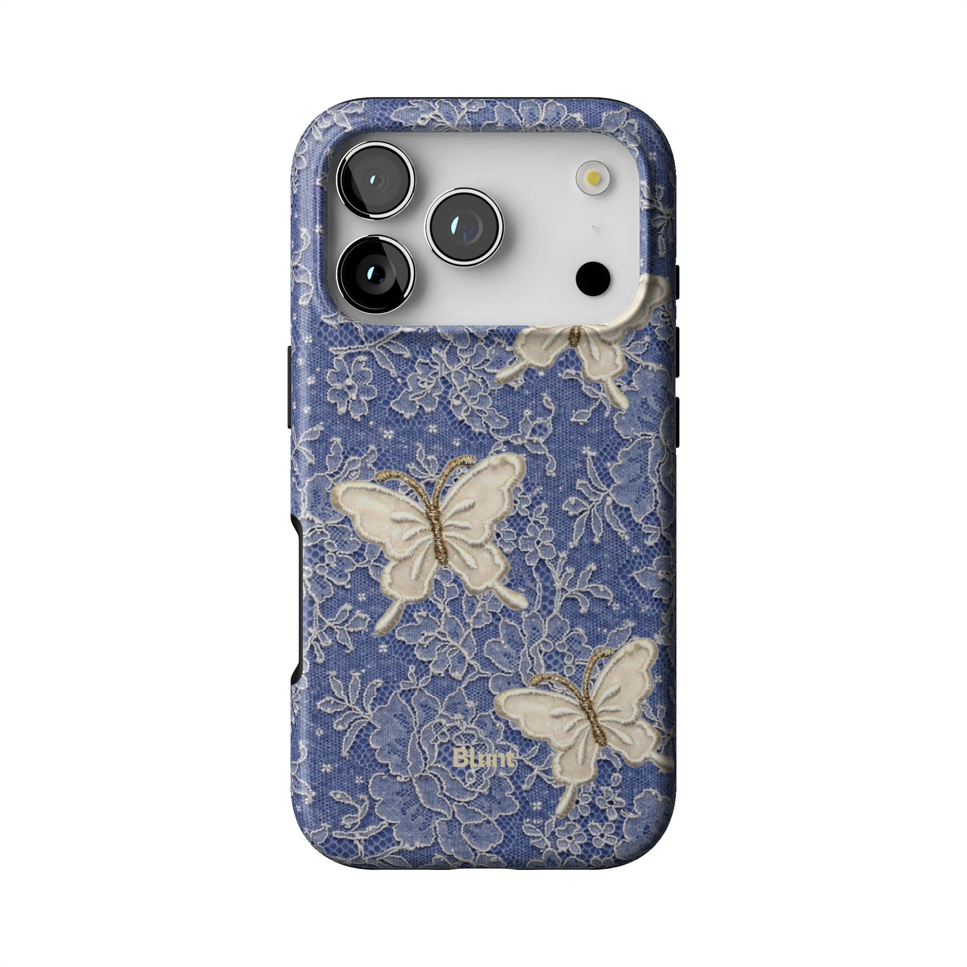 Blue Lace Butterfly iPhone Case gallery - Iphone_17_Pro_1