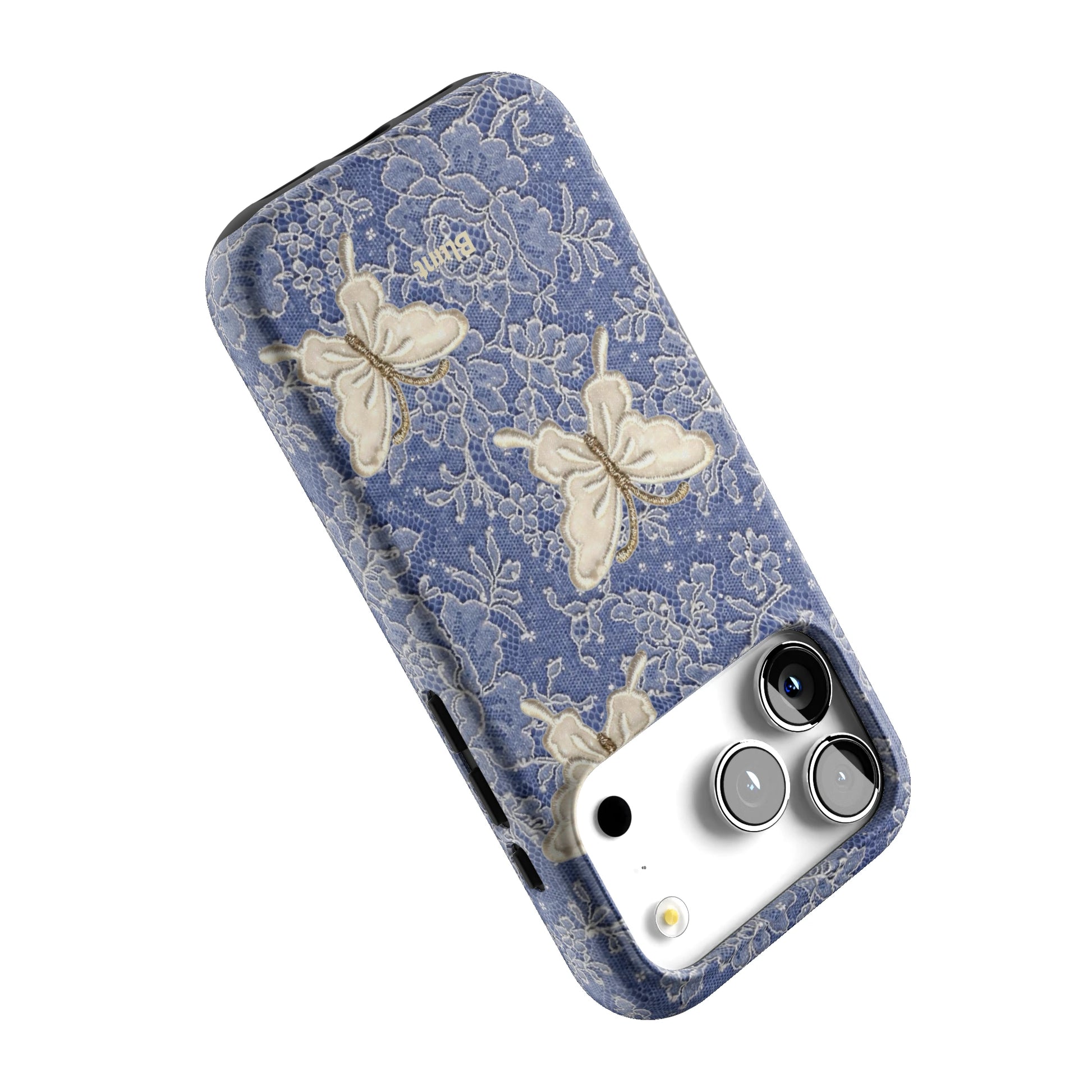 Blue Lace Butterfly iPhone Case gallery - Iphone_17_Pro_5