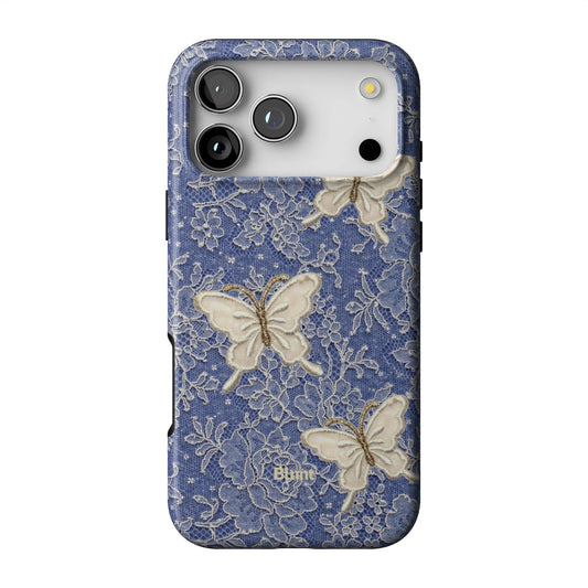 Blue Lace Butterfly iPhone Case gallery - Iphone_17_Pro_Max_1