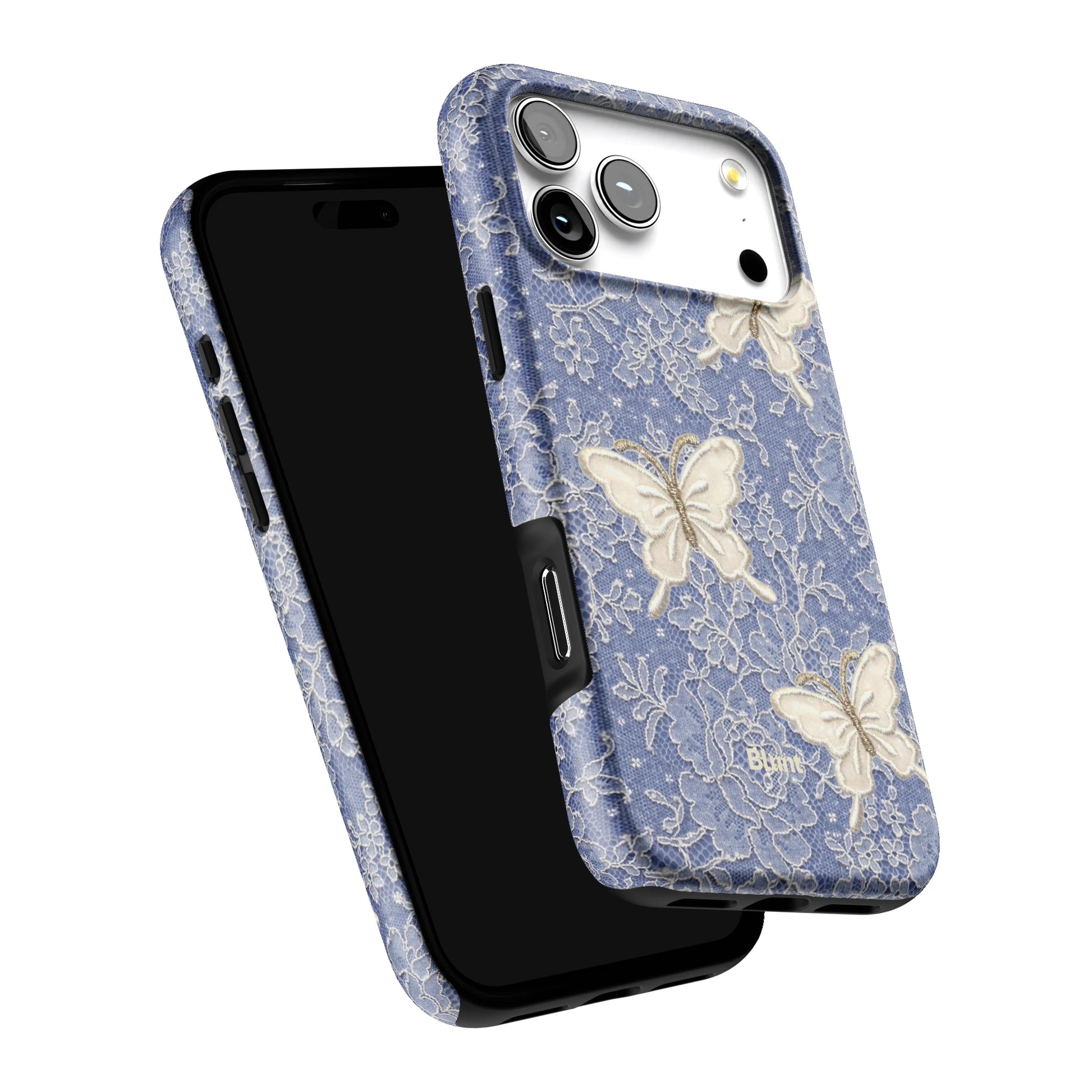 Blue Lace Butterfly iPhone Case gallery - Iphone_17_Pro_Max_6
