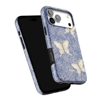 Blue Lace Butterfly iPhone Case gallery - Iphone_17_Pro_Max_6