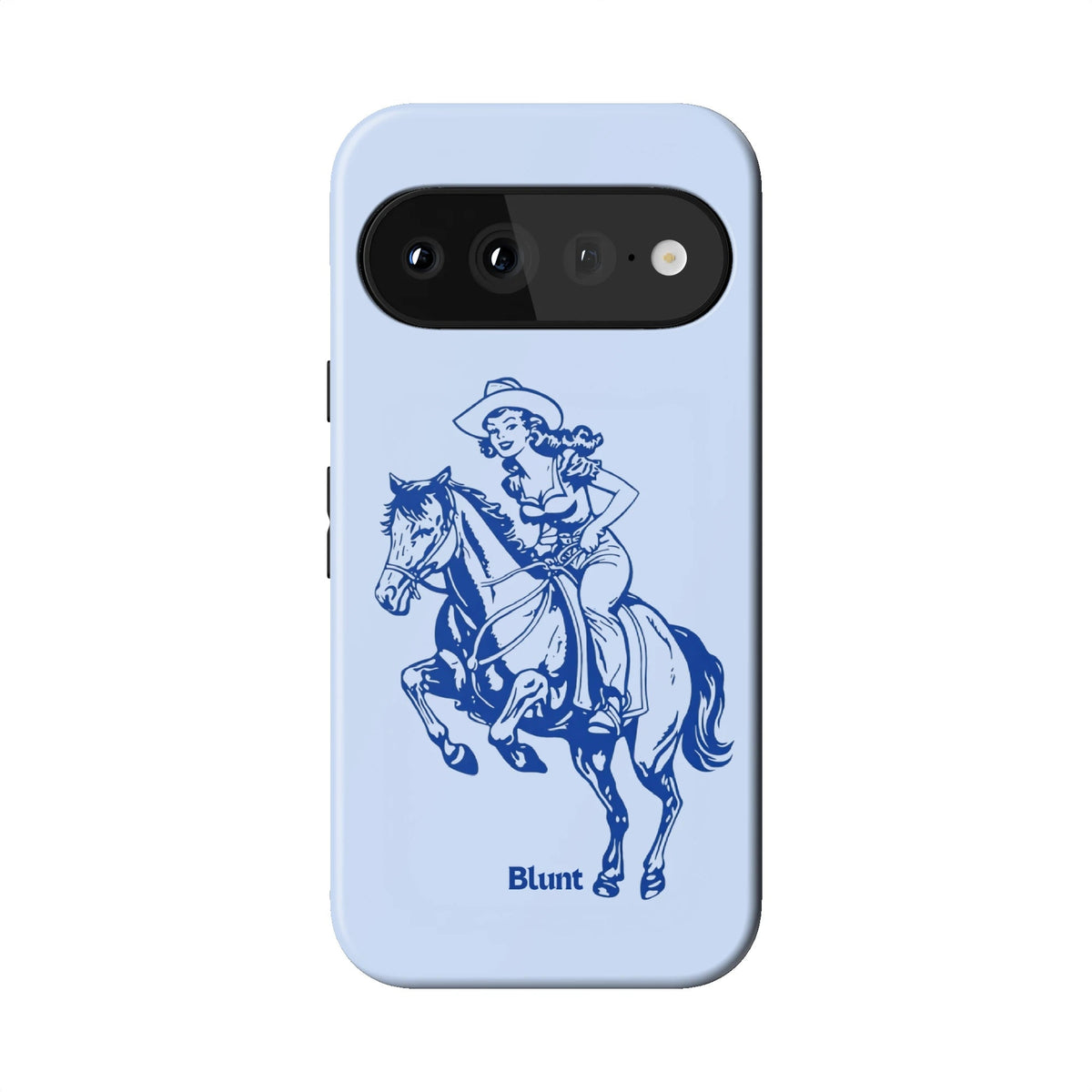 Blue Lasso Lady Pixel Case - Blunt Cases