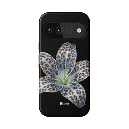 Blue Leopard Bloom Pixel Case - Blunt Cases