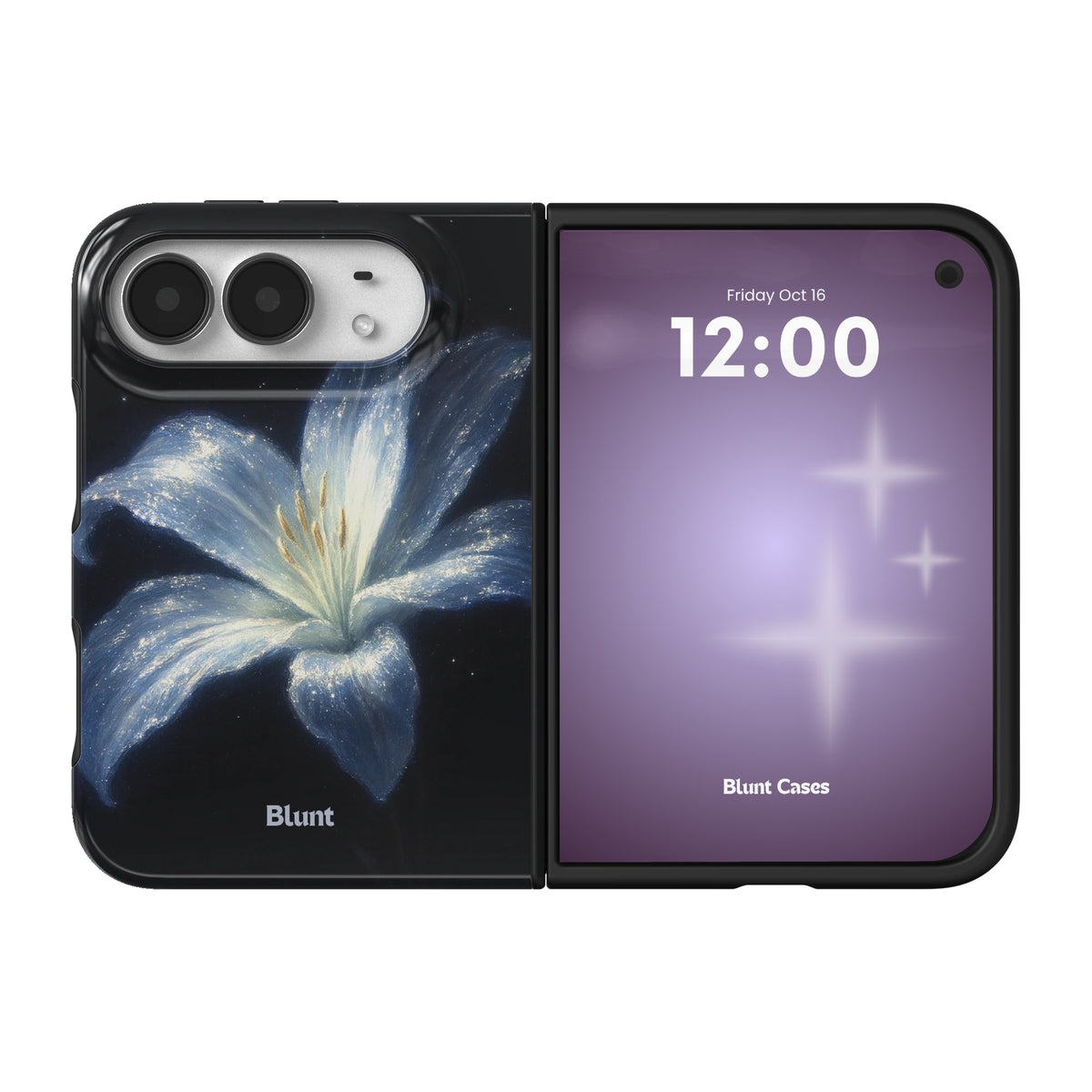 blue-lilly-iphone-case iPhone 18 Duo case, view 1