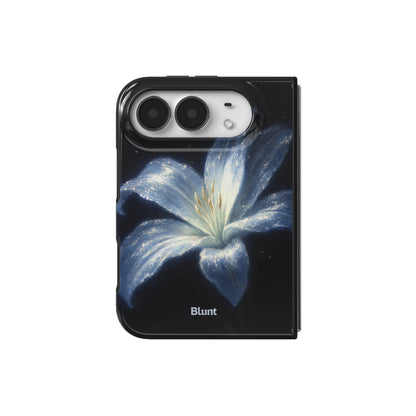 blue-lilly-iphone-case iPhone 18 Duo case, view 2