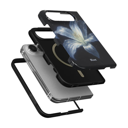 blue-lilly-iphone-case iPhone 18 Duo case, view 6