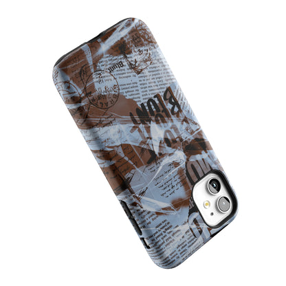 Blue Love Letter iPhone Case gallery - Iphone_11_Iphone_5