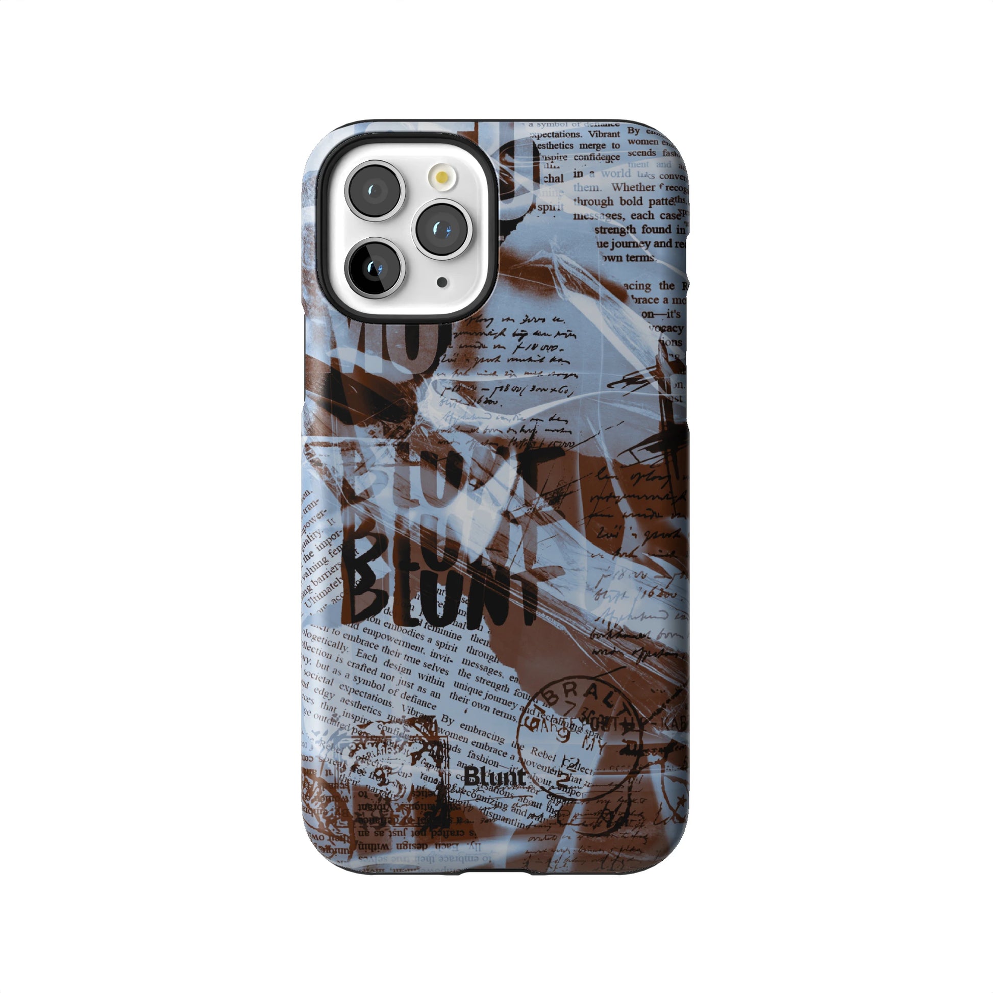 Blue Love Letter iPhone Case gallery - Iphone_11_Pro_1