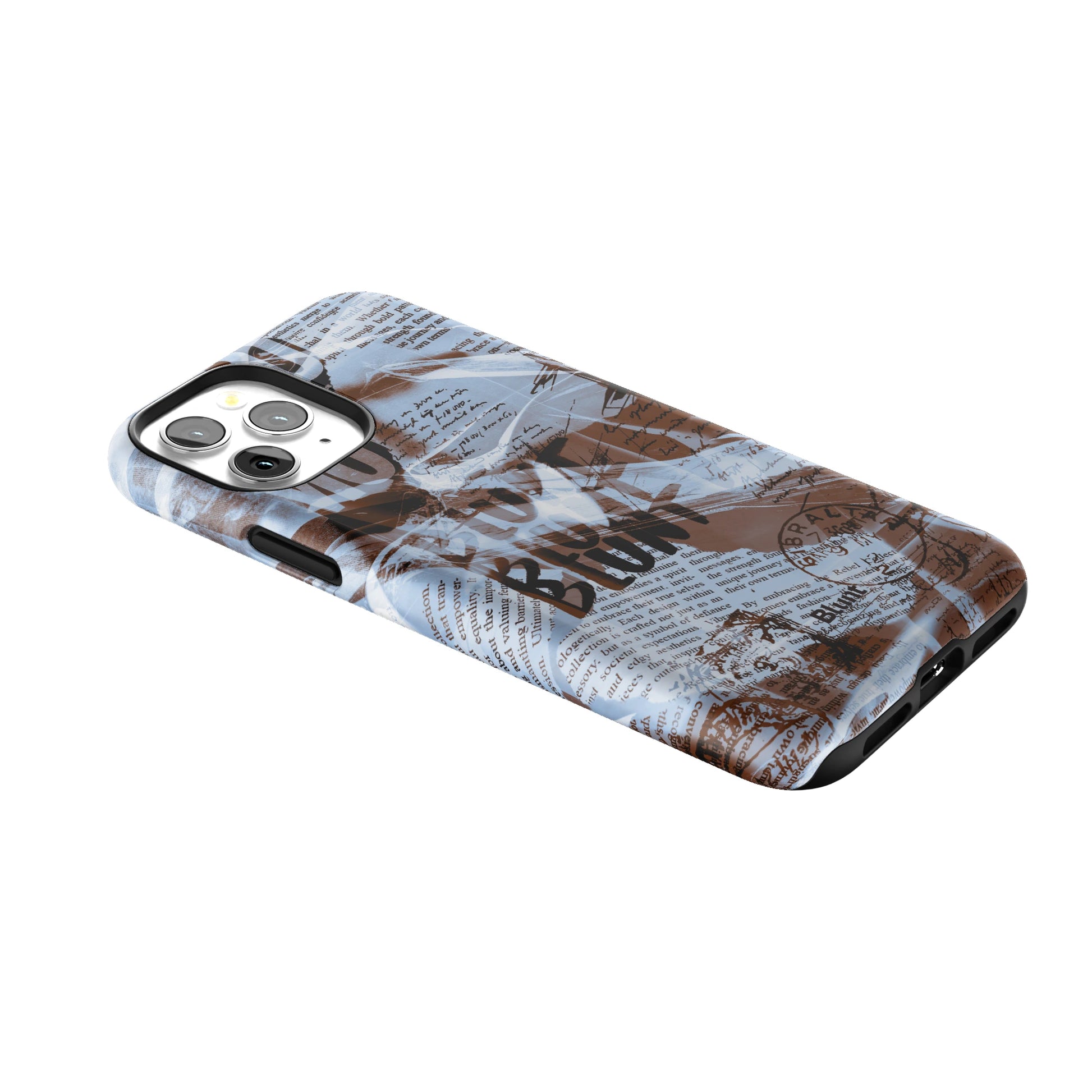 Blue Love Letter iPhone Case gallery - Iphone_11_Pro_2