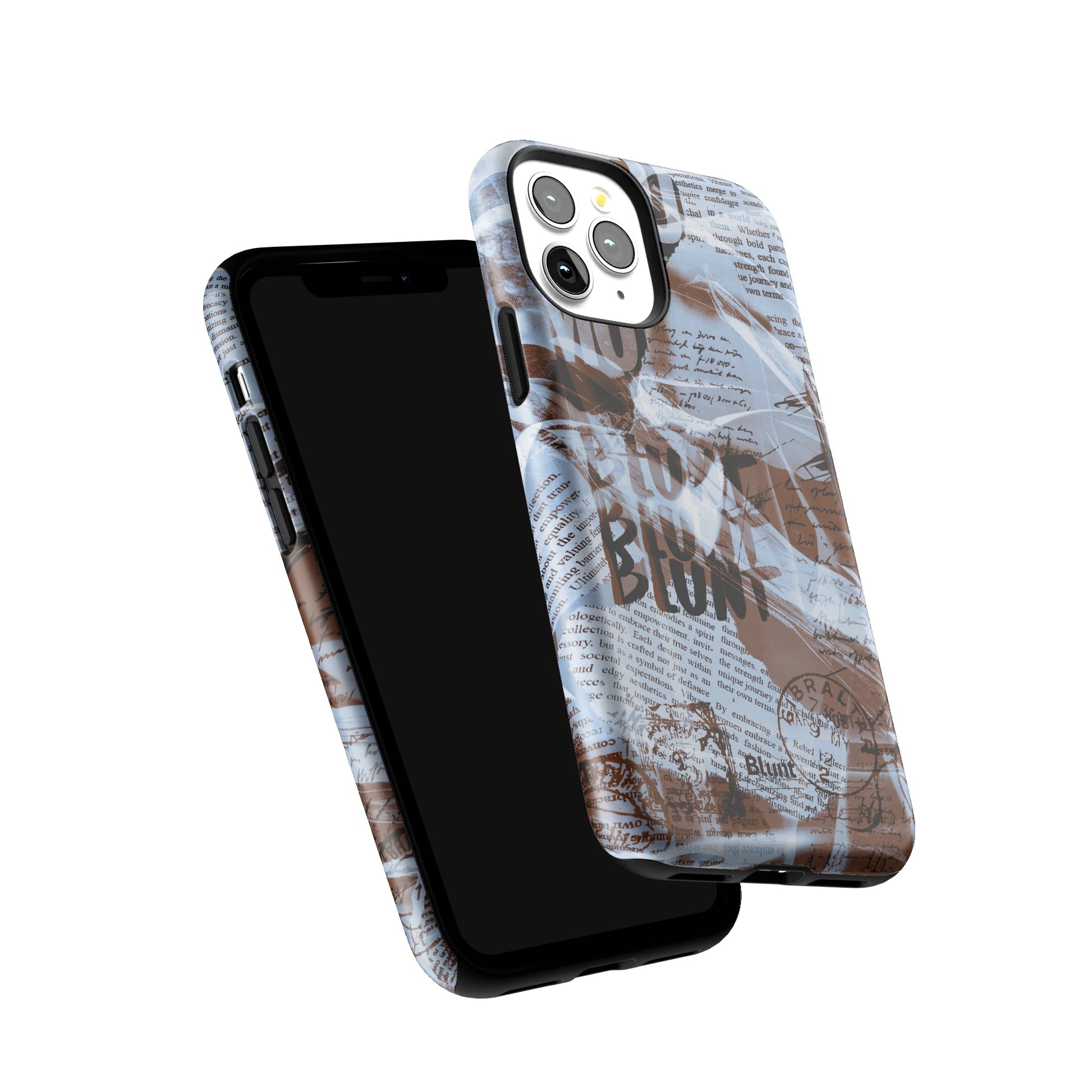 Blue Love Letter iPhone Case gallery - Iphone_11_Pro_6
