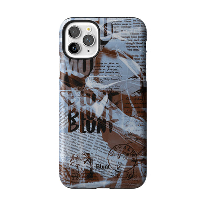 Blue Love Letter iPhone Case gallery - Iphone_11_Pro_Max_1