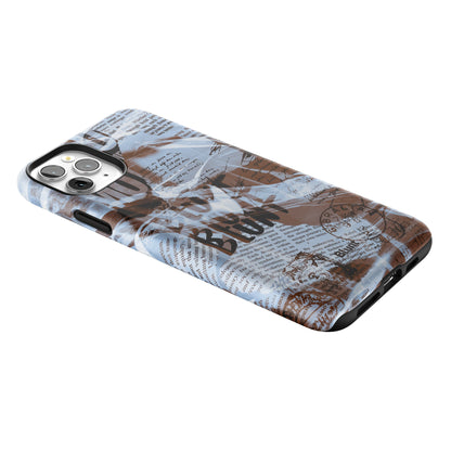 Blue Love Letter iPhone Case gallery - Iphone_11_Pro_Max_2