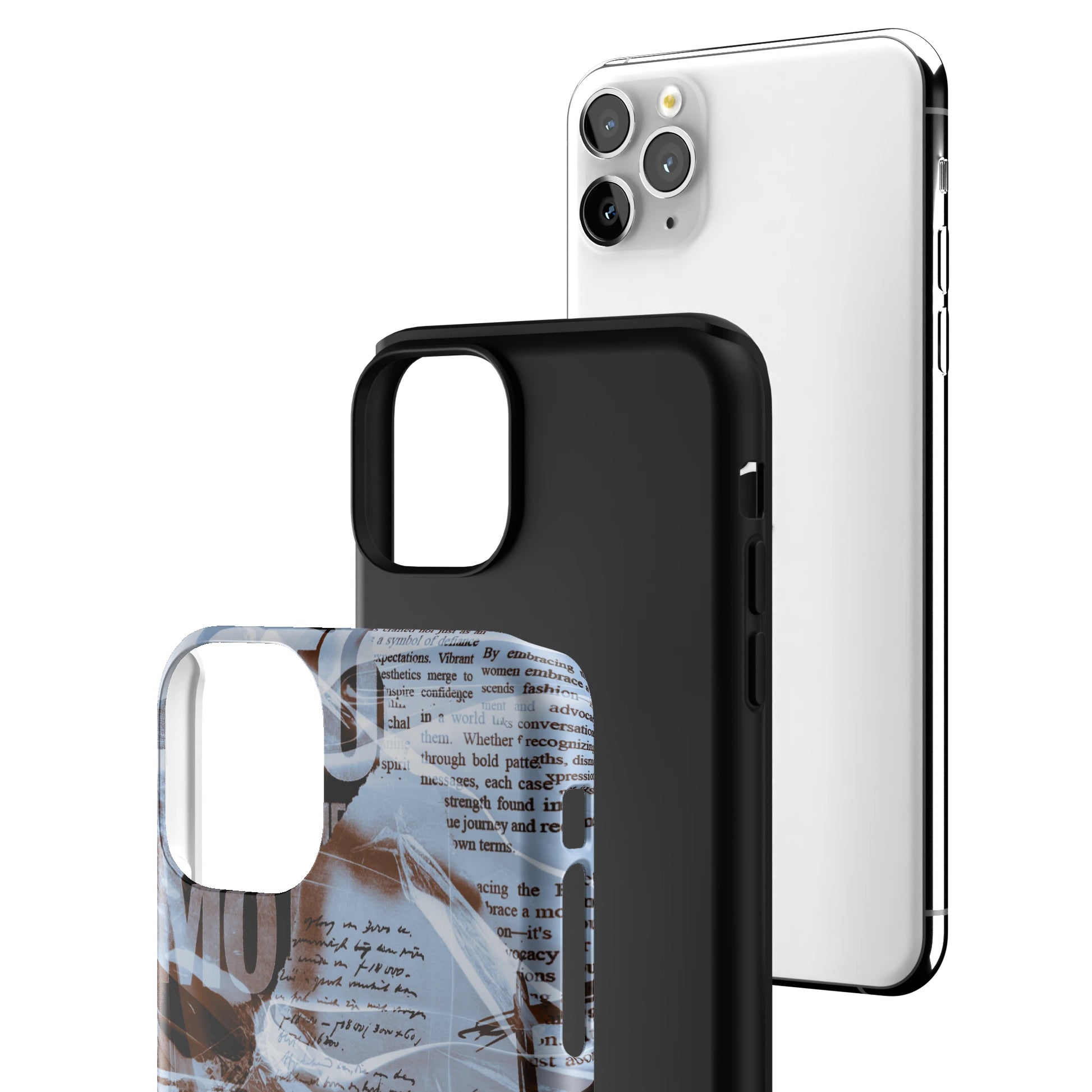 Blue Love Letter iPhone Case gallery - Iphone_11_Pro_Max_3
