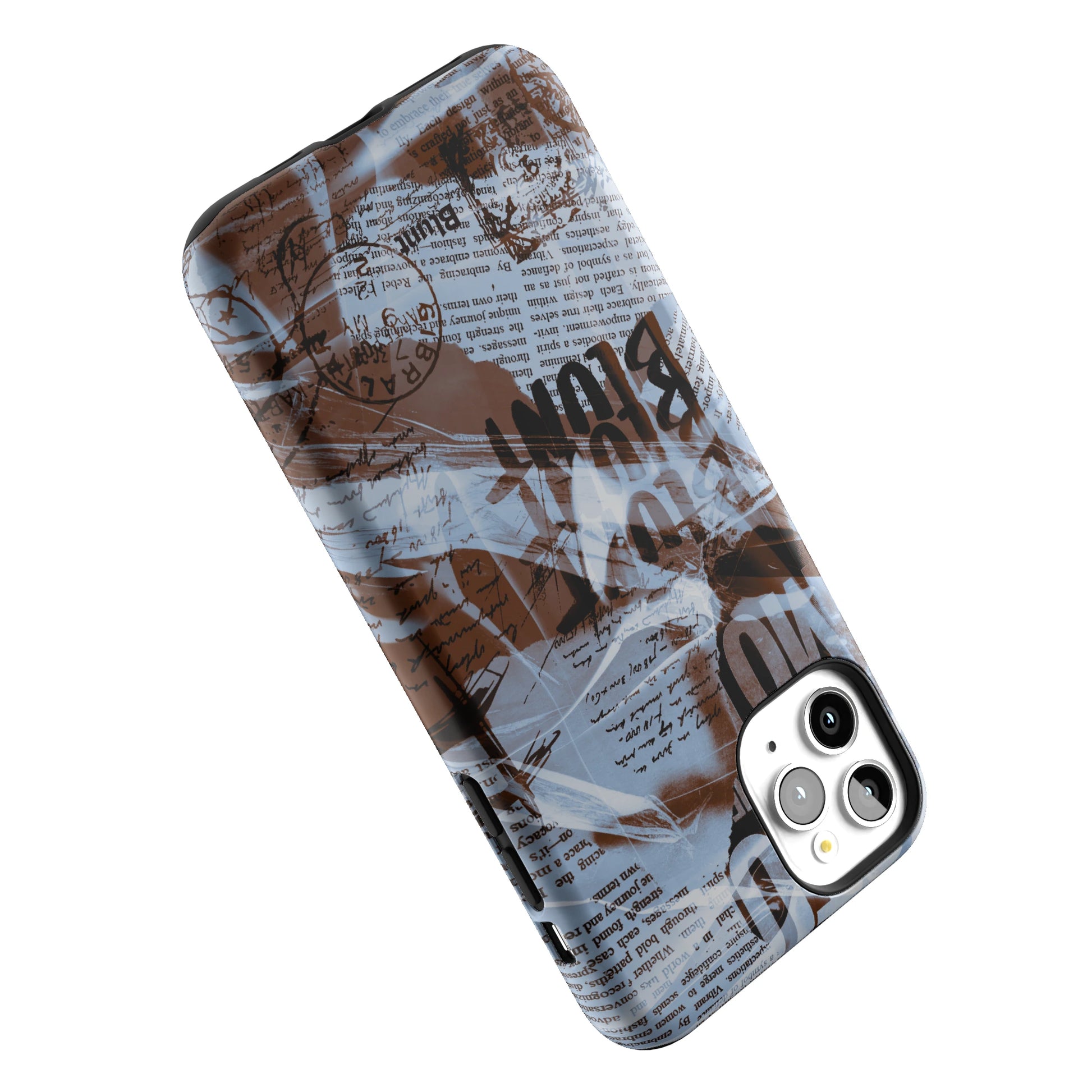 Blue Love Letter iPhone Case gallery - Iphone_11_Pro_Max_5
