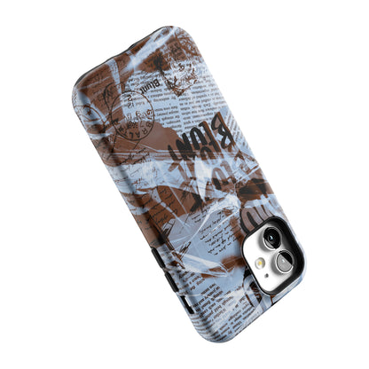 Blue Love Letter iPhone Case gallery - Iphone_12_Iphone_5