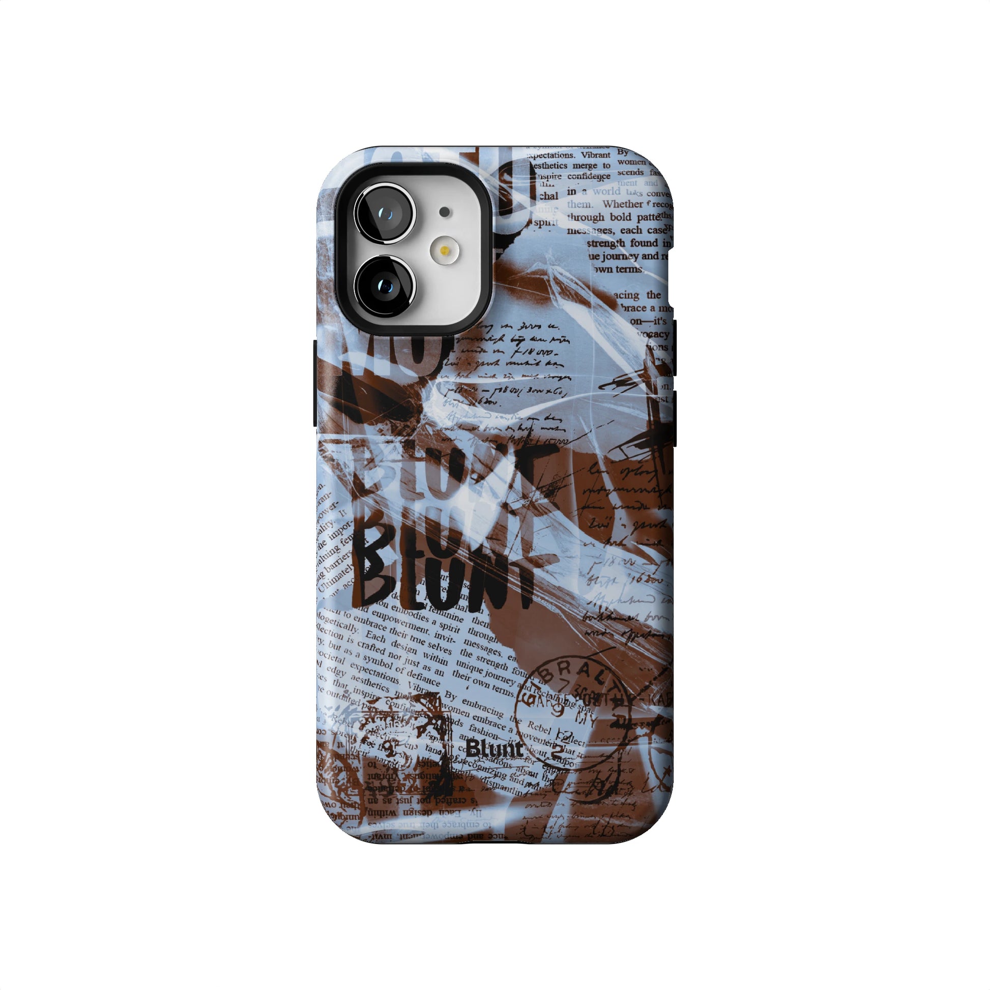 Blue Love Letter iPhone Case gallery - Iphone_12_Mini_Air_Plus_1