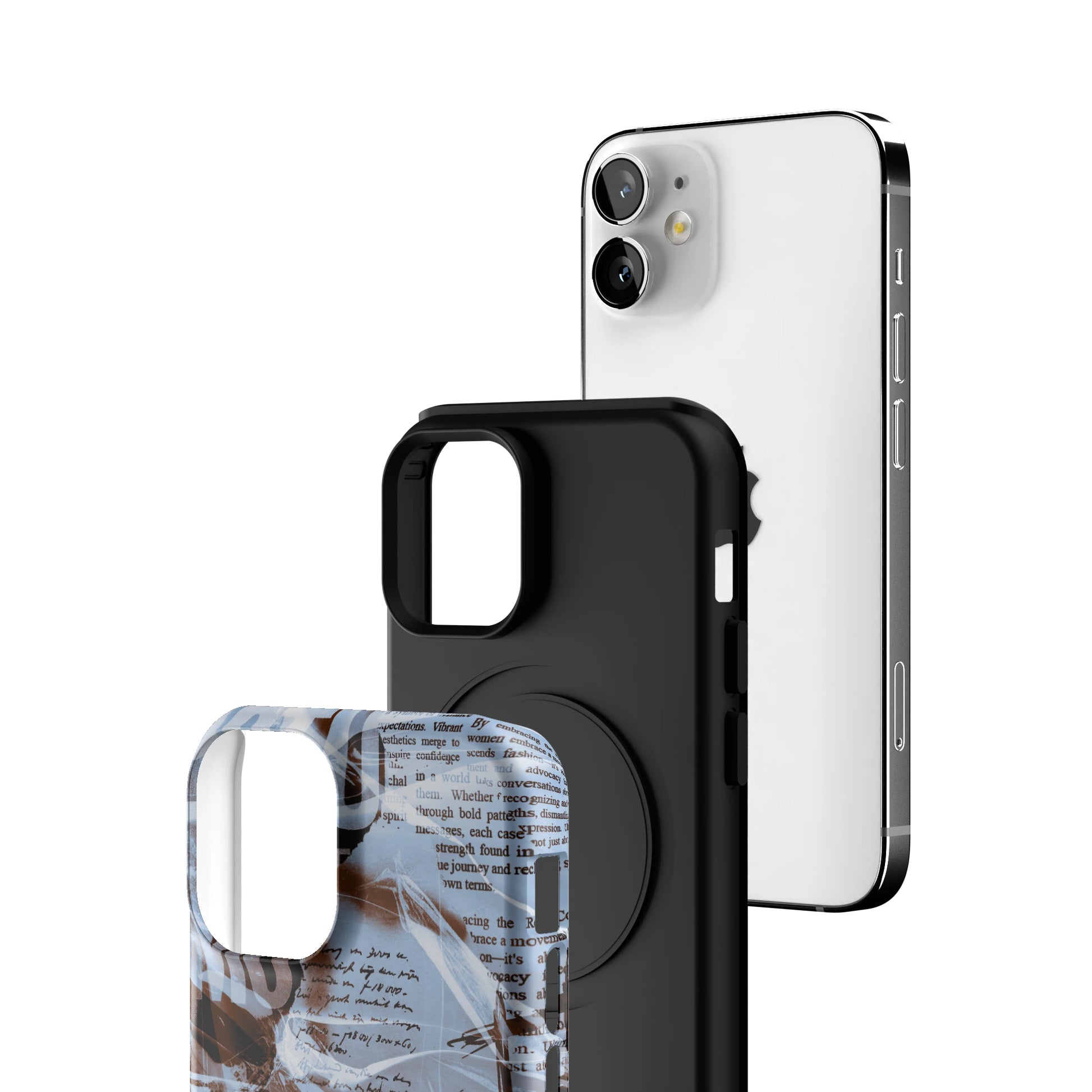 Blue Love Letter iPhone Case gallery - Iphone_12_Mini_Air_Plus_3