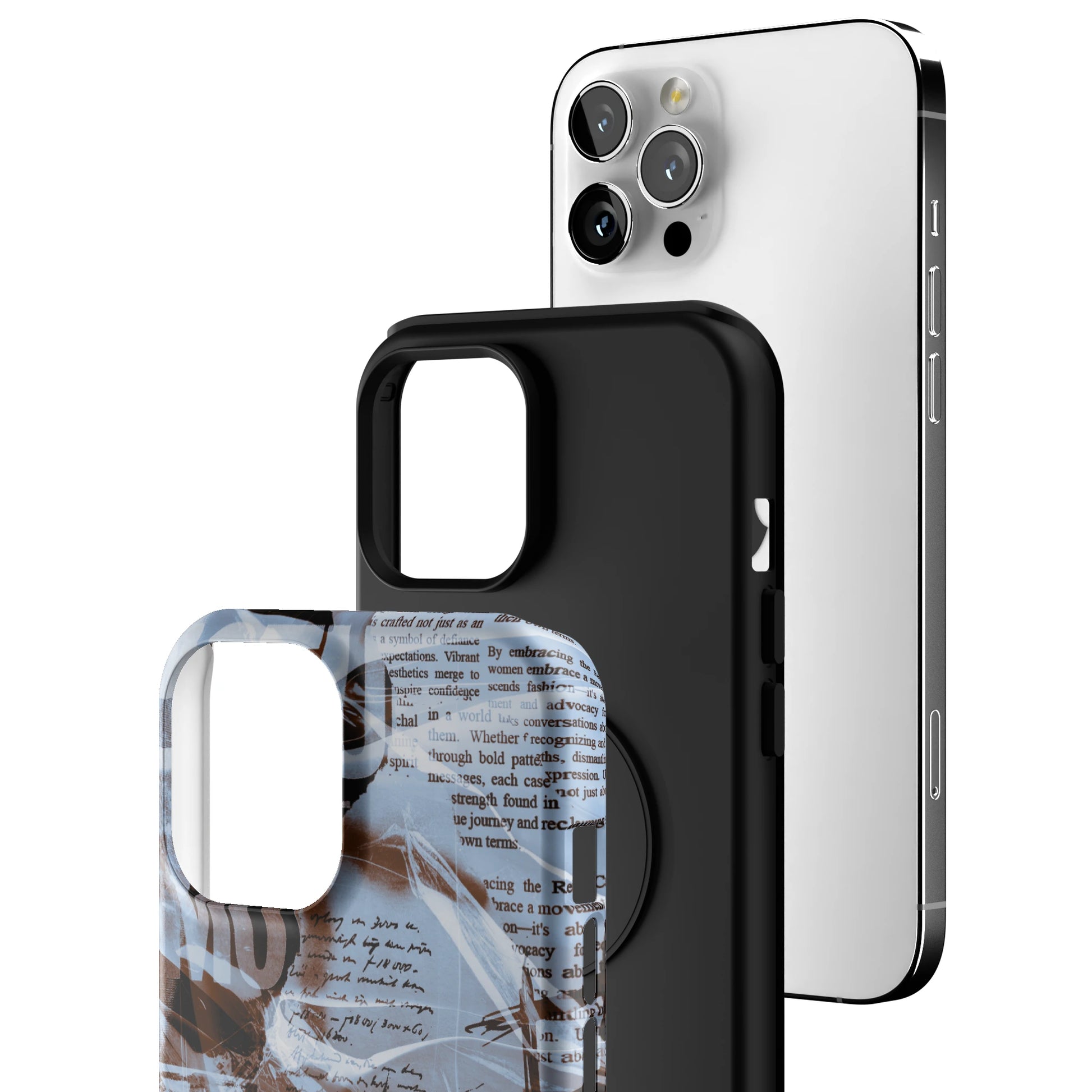 Blue Love Letter iPhone Case gallery - Iphone_12_Pro_Max_3