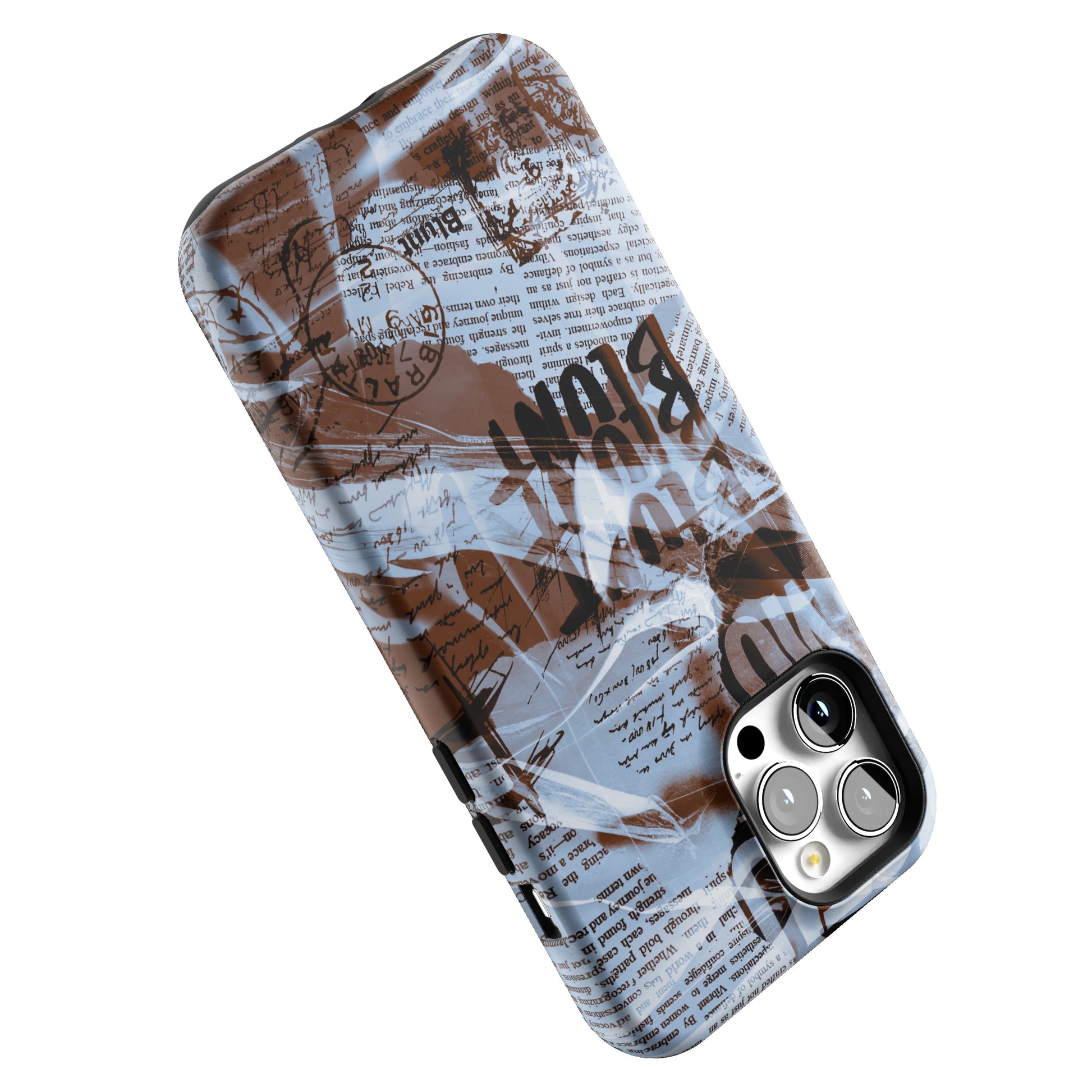 Blue Love Letter iPhone Case gallery - Iphone_12_Pro_Max_5
