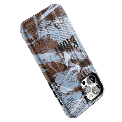 Blue Love Letter iPhone Case gallery - Iphone_12_Pro_Max_5