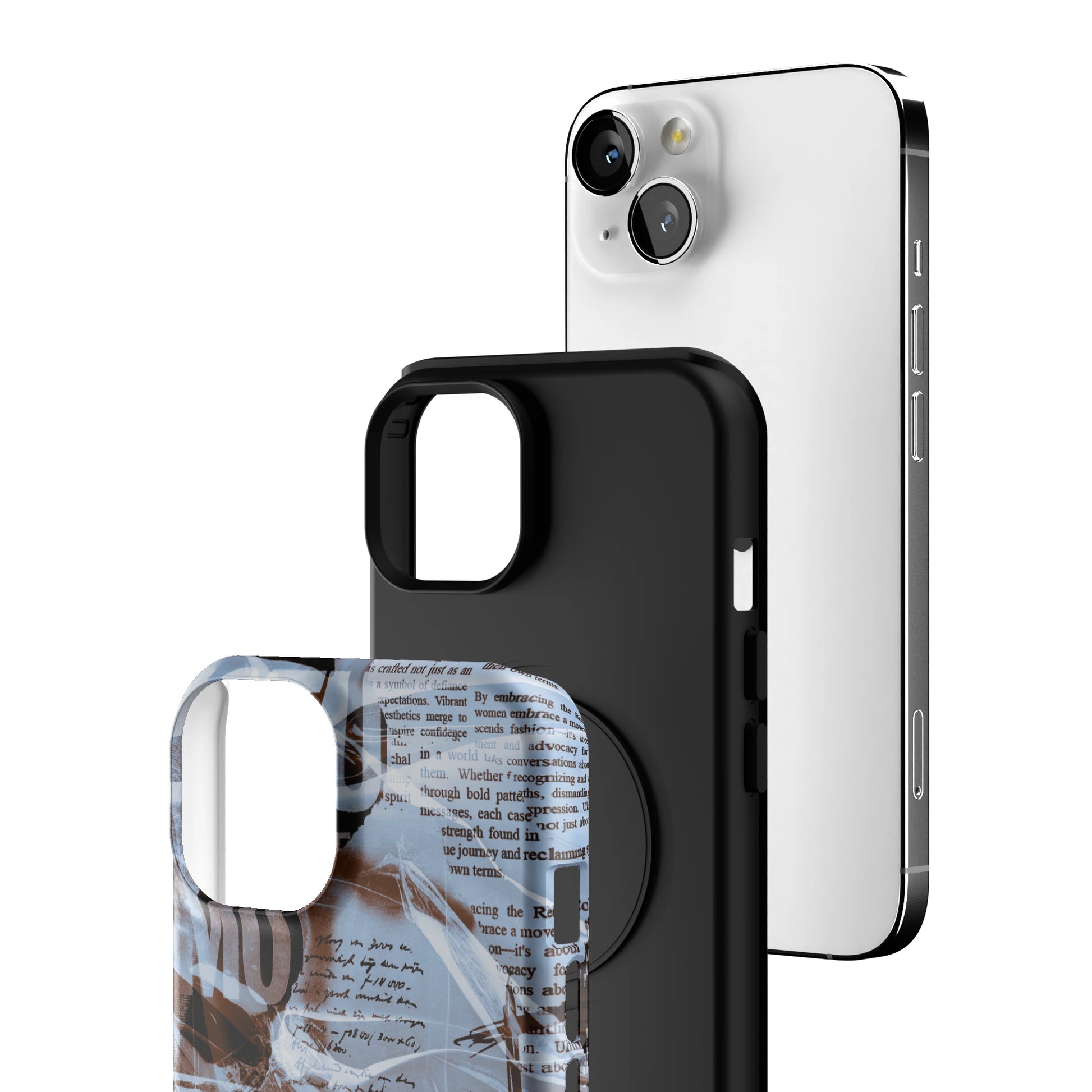 Blue Love Letter iPhone Case gallery - Iphone_13_Iphone_3