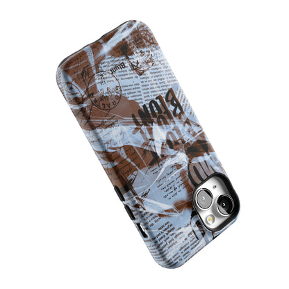 Blue Love Letter iPhone Case gallery - Iphone_13_Iphone_5