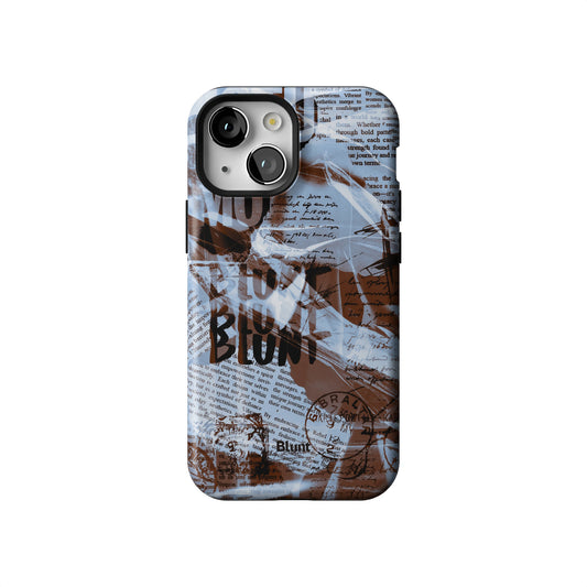 Blue Love Letter iPhone Case gallery - Iphone_13_Mini_Air_Plus_1