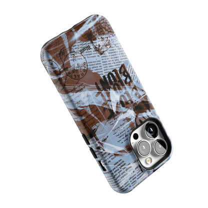 Blue Love Letter iPhone Case gallery - Iphone_13_Pro_5