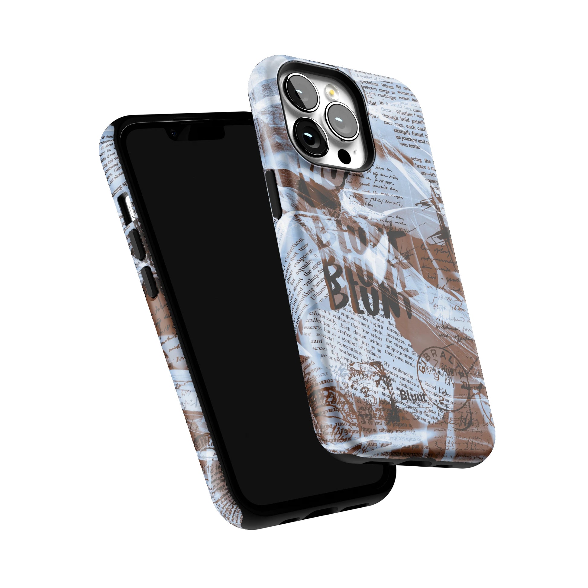 Blue Love Letter iPhone Case gallery - Iphone_13_Pro_6