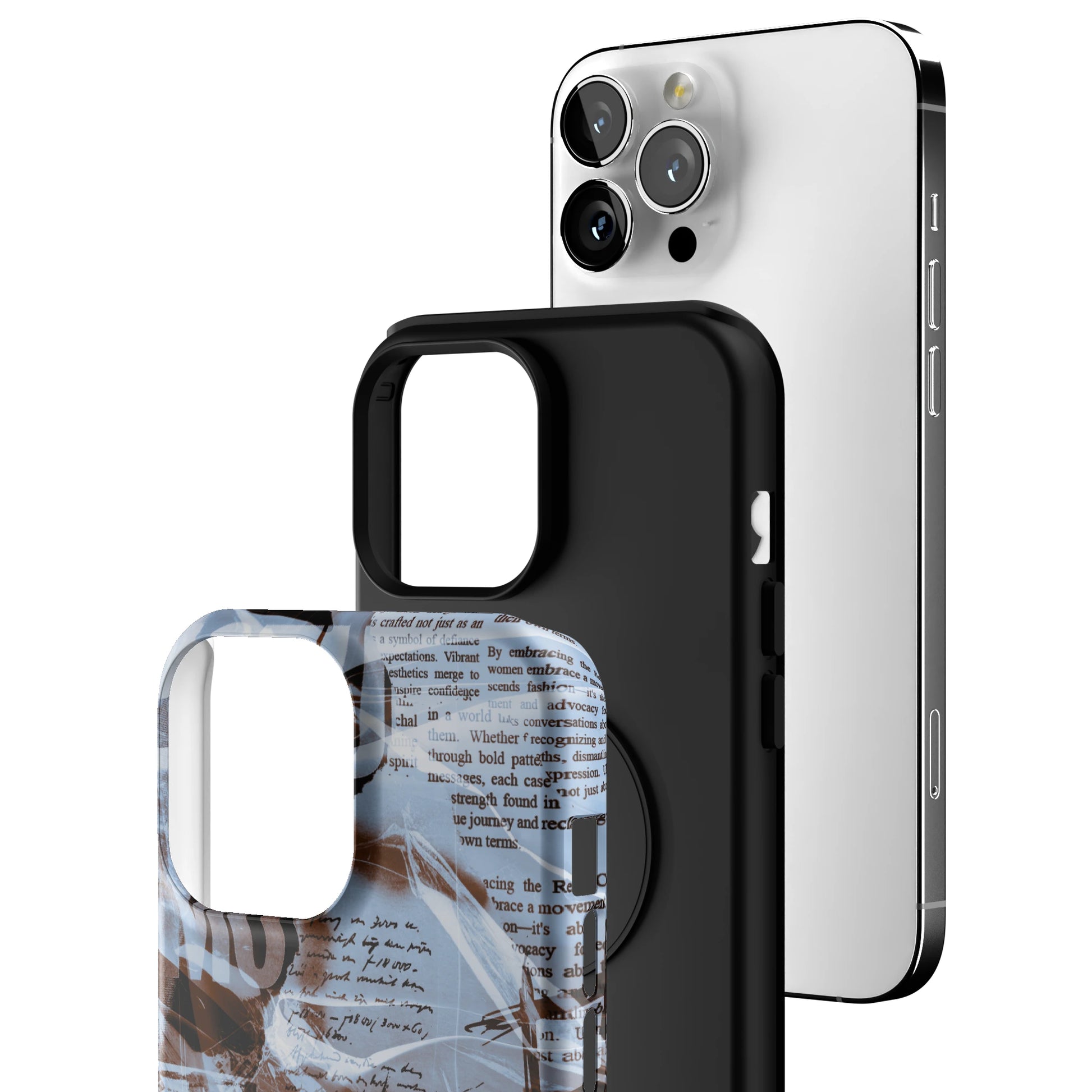 Blue Love Letter iPhone Case gallery - Iphone_13_Pro_Max_3